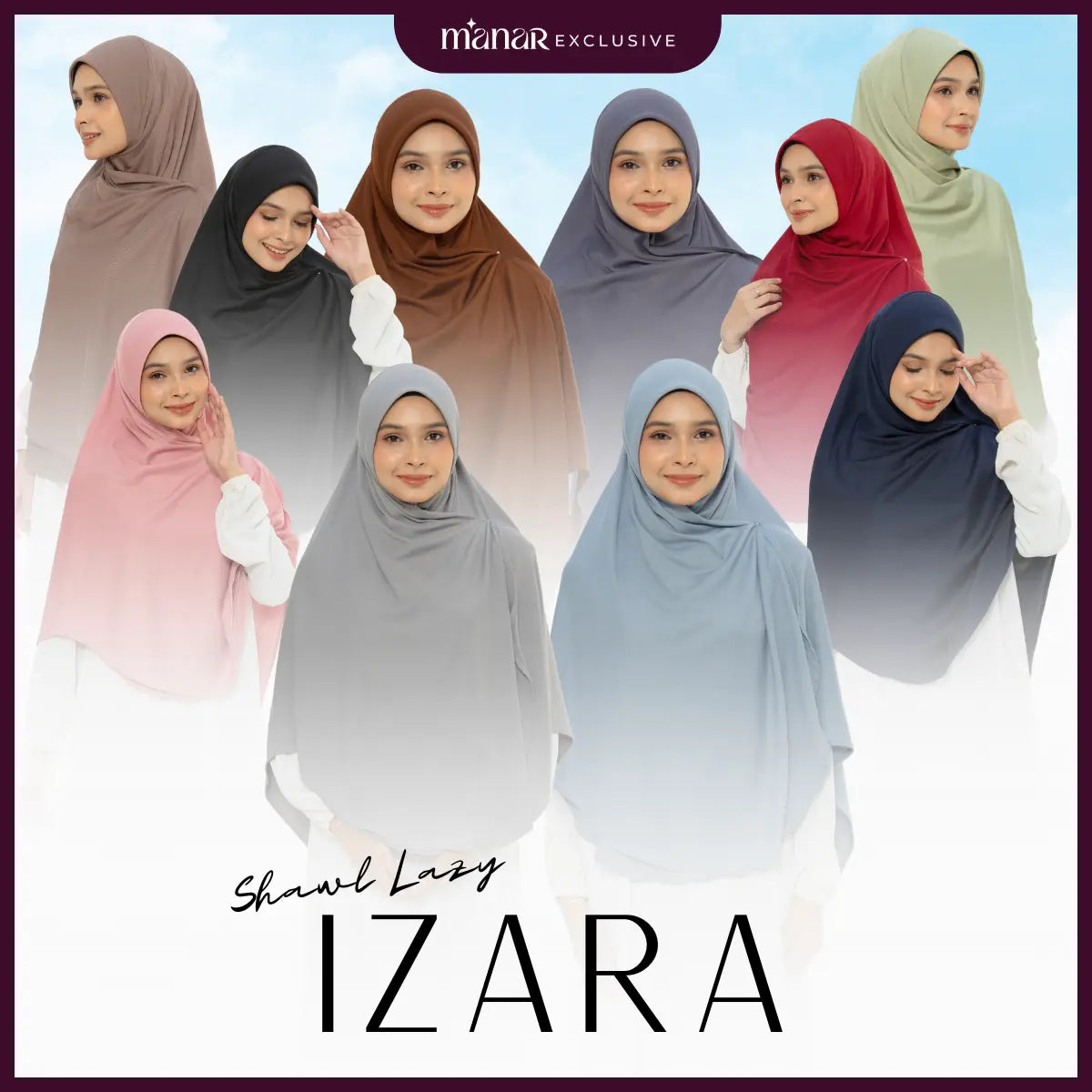 Shawl Lazy Izara