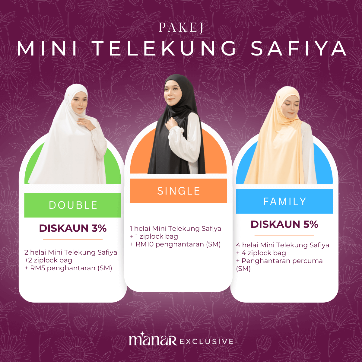 Mini Telekung Safiya