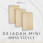 Sejadah Velvet Mini