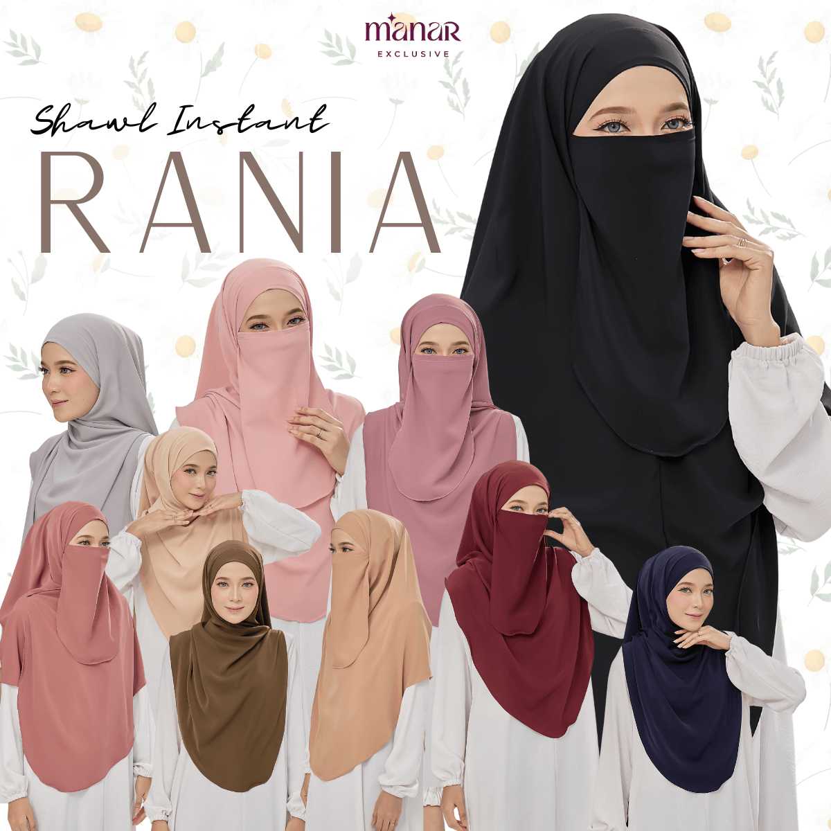 Shawl Instant Rania
