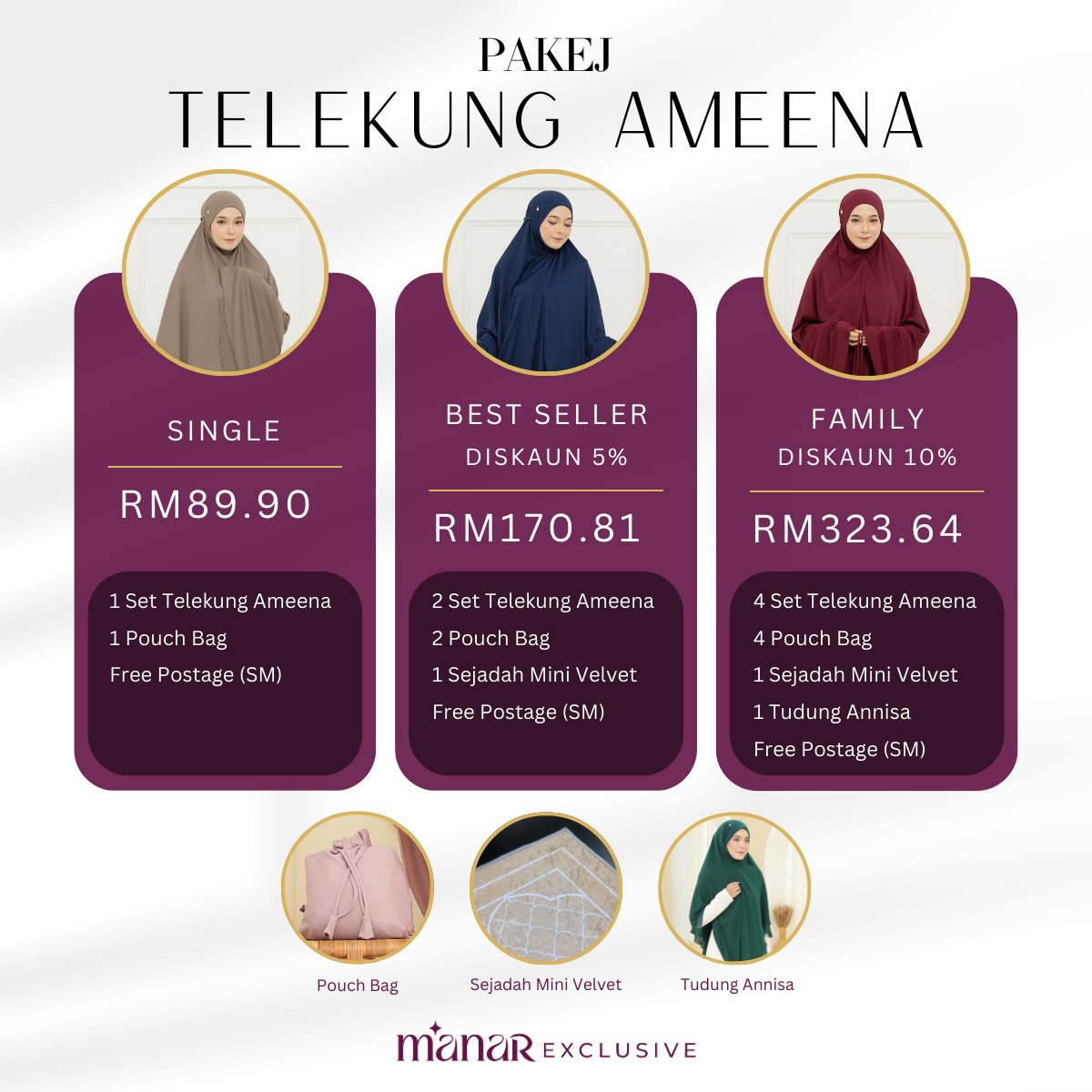 Telekung Ameena V2